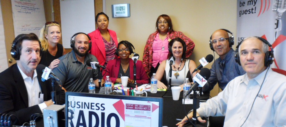 Victor Antonio with Sellinger Group, Joanne Hayes with Simply Buckhead, Diana Galloway, Vera Starks and Sonja Rodgers with Sisters Network Atlanta, Mark Myette with The Entreprenuer’s Source/Network Over 40