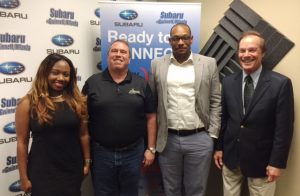 Courtney Spencer, Don Conklin, Marcel Williams, Dr. Bill Lampton